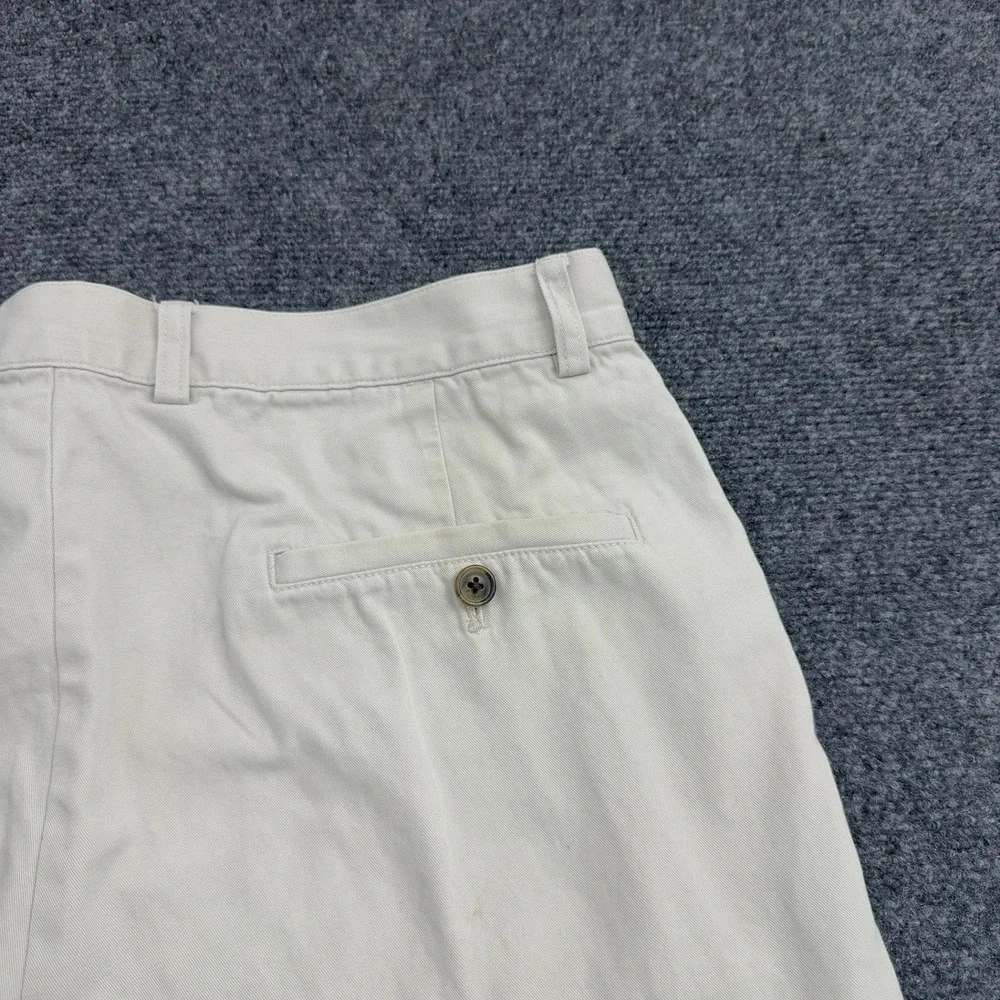 Brooks Brothers Pants Mens 33x30 Khaki Cotton Chinos Classic Preppy Style
